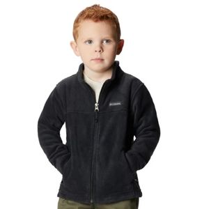 COLUMBIA black toddler 3T Fleece Jacket
